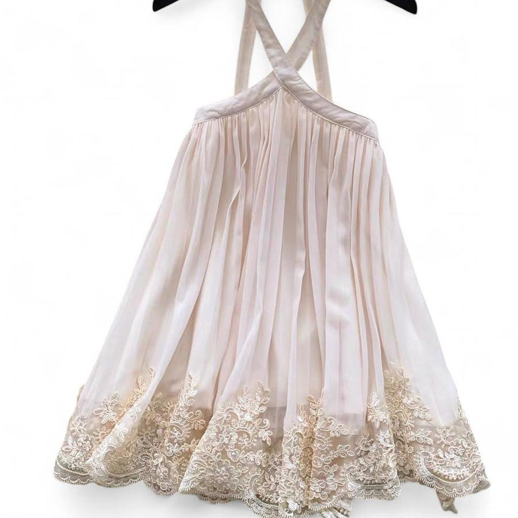 cream lace top