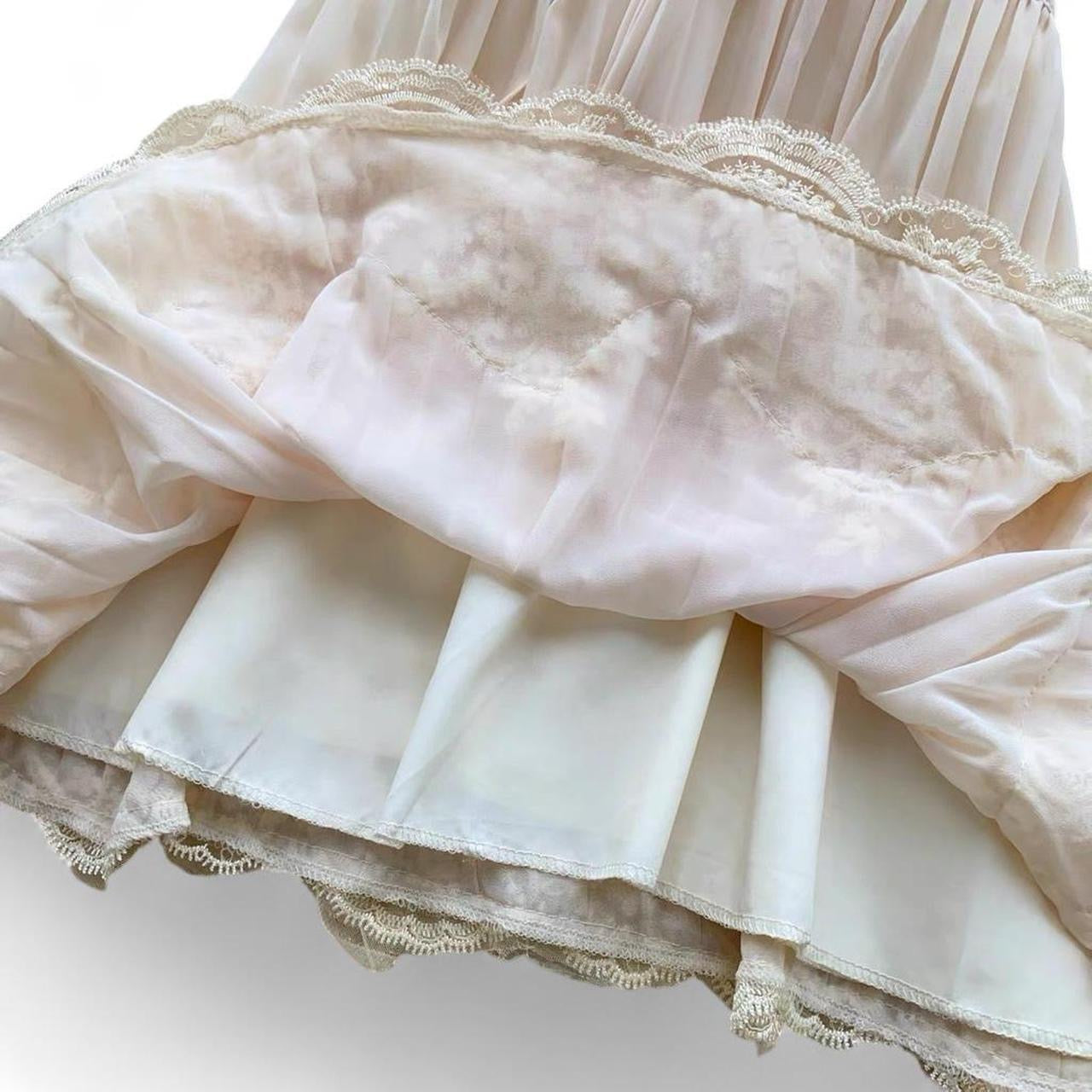 cream lace top